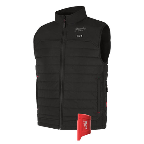 Milwaukee M300B-20 M12 Heated Black Axis Vest Only - 2