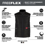 Milwaukee M350B-S FREEFLEX Lightweight Insulated Vest Black S - 2