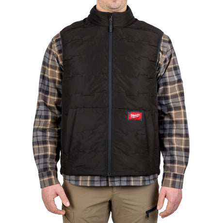 Milwaukee M350B-XL FREEFLEX Lightweight Insulated Vest Black XL