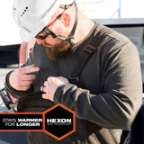Milwaukee M500B-21 Heated Merino Wool Crew Neck Baselayer with HEXON Heat Technology and 2 Heat Zones - 6