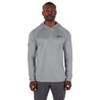 Milwaukee M550G-L WORKSKIN Hooded Sun Shirt - GRAY L