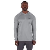 Milwaukee M550G-M WORKSKIN Hooded Sun Shirt - GRAY M