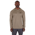 Milwaukee M550N-3X WORKSKIN Hooded Sun Shirt - SANDSTONE 3X