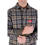 Milwaukee M551G GRIDIRON Flannel Shirt - Gray - 8