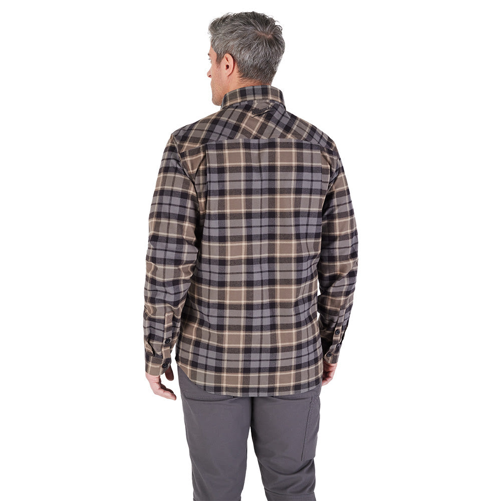 Milwaukee M551G GRIDIRON Flannel Shirt - Gray - 11