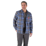 Milwaukee M551U GRIDIRON Flannel Shirt - Blue - 10