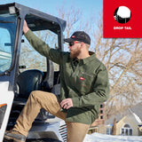 Milwaukee M552E-2X Gridiron Wind Resistant Heavyweight Flannel Shirt - 5