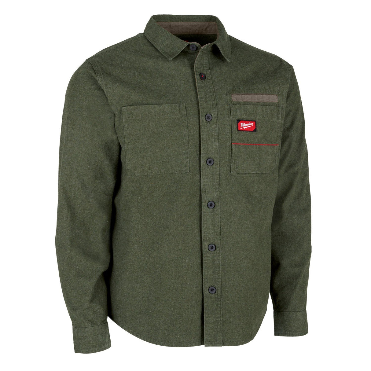 Milwaukee M552E-XL GRIDIRON Heavyweight Wind Resistant Flannel Work Shirt