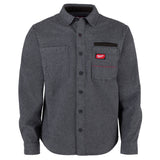 Milwaukee M552G-2X Gridiron Wind Resistant Heavyweight Flannel Shirt Reinforced Pockets and Cuffs