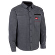 Milwaukee M552G-XL GRIDIRON Flannel Shirt Wind Resistant Heavyweight Cotton with Reinforced Pockets and Cuffs (XL)