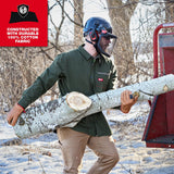 Milwaukee M552G-XL GRIDIRON Flannel Shirt Wind Resistant Heavyweight Cotton with Reinforced Pockets and Cuffs (XL) - 3