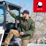 Milwaukee M552G-XL GRIDIRON Flannel Shirt Wind Resistant Heavyweight Cotton with Reinforced Pockets and Cuffs (XL) - 5