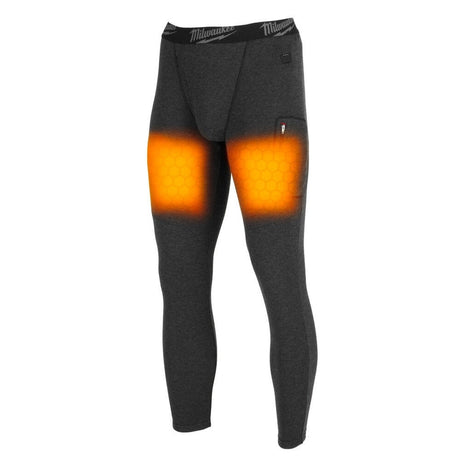 Milwaukee M600B-21 Heated Merino Wool Baselayer Pants Kit with 2.5Ah Battery App Control