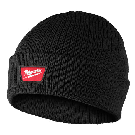 Milwaukee M750B Rib-Knit Cuffed Beanie - Black