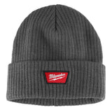 Milwaukee M750G Rib-Knit Cuffed Beanie - Gray - 4