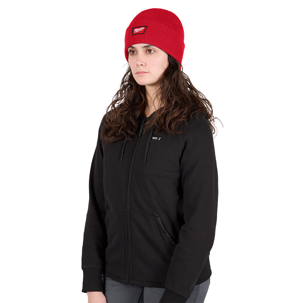 Milwaukee M750R Rib-Knit Cuffed Beanie - Red - 5