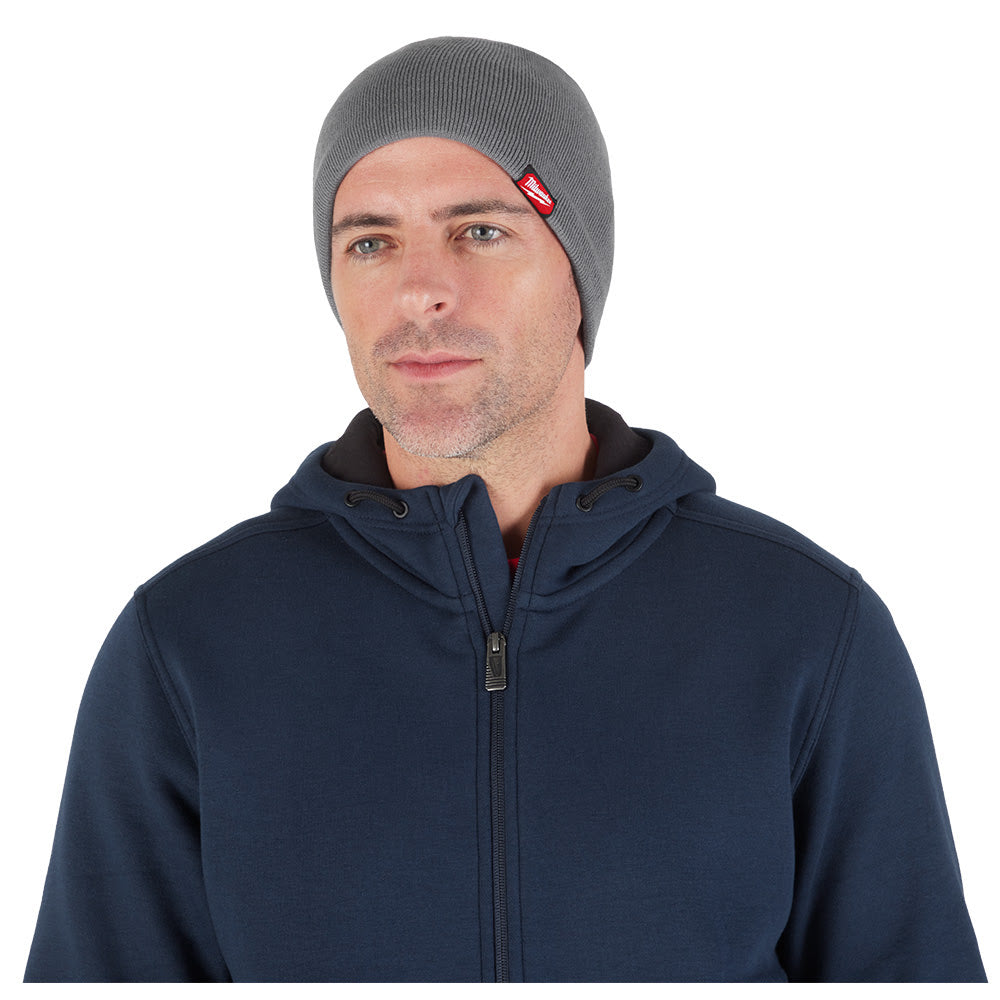 Milwaukee M751G Fleece-Lined Beanie - Gray - 2