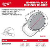 Milwaukee M754B-SM Sherpa-Lined Windproof Water-Resistant Hat Black Small/Medium - 6