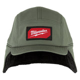 Milwaukee M754E-LXL Sherpa-Lined Windproof Water-Resistant Hat Green Large/X-Large - 7