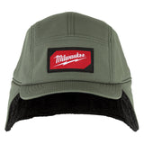 Milwaukee M754E-LXL Sherpa-Lined Windproof Water-Resistant Hat Green Large/X-Large - 7