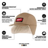 Milwaukee M754K-LXL Sherpa-Lined Hat Khaki Large-X-Large Windproof Water-Resistant - 2