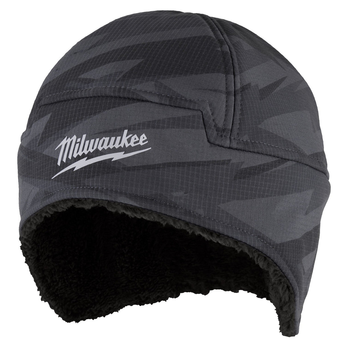 Milwaukee M755C-SM Sherpa-Lined Camo Beanie Windproof Water-Resistant Low-Profile Fit Size S/M