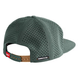 Milwaukee M771E Flat-Brim Snapback Hat with Laser-Cut Ventilation and Moisture-Wicking Sweatband - 8