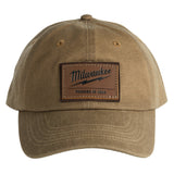 Milwaukee M772K Waxed Canvas Adjustable Hat Water Resistant Flannel Lined Khaki - 7