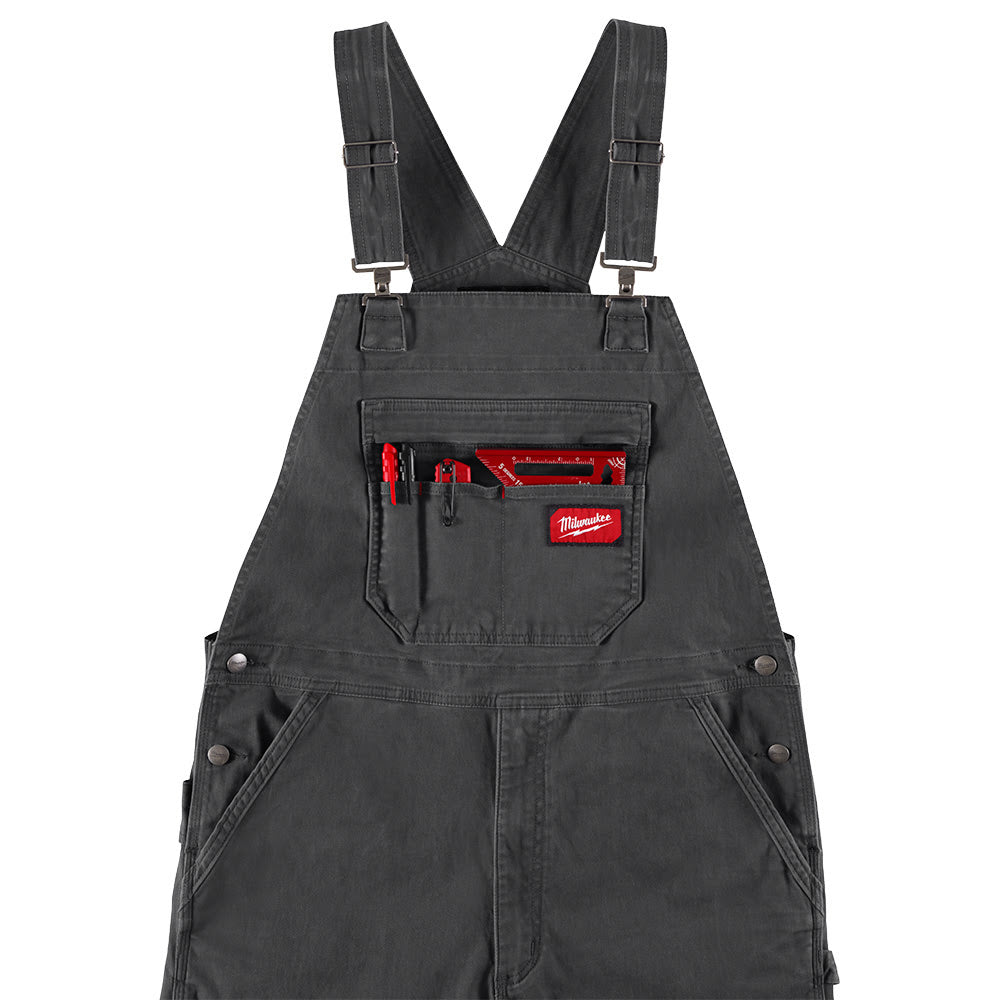 Milwaukee M850G-3232 FREEFLEX Unlined Bib Overalls 32x32 - 9