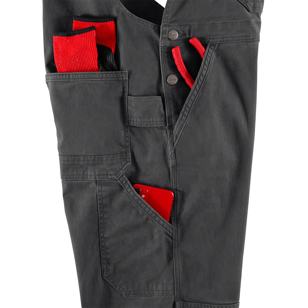 Milwaukee M850G-3232 FREEFLEX Unlined Bib Overalls 32x32 - 10