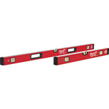 Milwaukee MLBXS48 24"/ 48" REDSTICK Box Level Set - 2