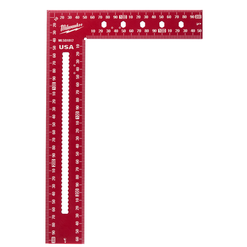 Milwaukee MLSQ1812 200mm x 300mm Framing Square