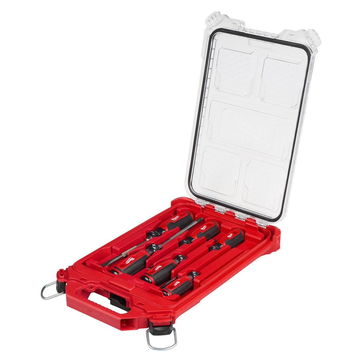 Milwaukee MT200-6P Cushion Grip Screwdriver Set with PACKOUT Low-Profile Compact Organizer (6 Piece) - 13