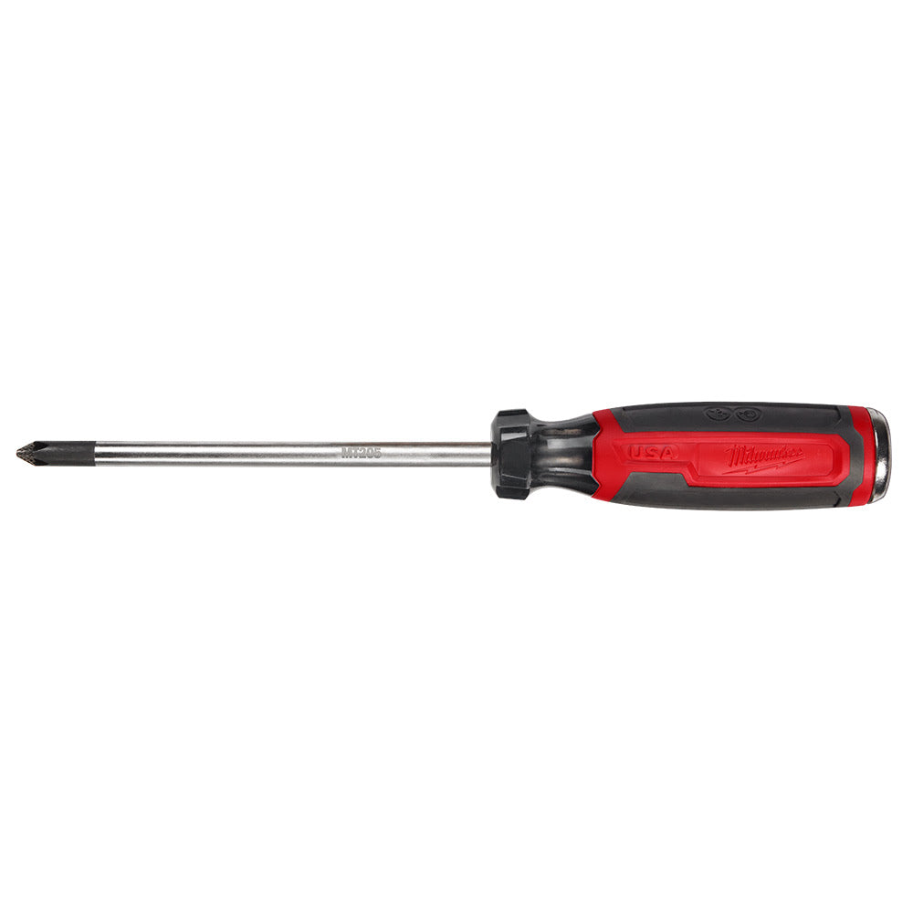 Milwaukee MT205 #2 Phillips 6" Cushion Grip Demolition Screwdriver (USA) - 3