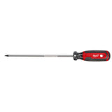 Milwaukee MT220 #2 Square 8 in. Cushion Grip Screwdriver Made in USA - 10