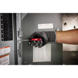 Milwaukee MT227 #1 Square 8 in. Cushion Grip Screwdriver Made in USA - 7