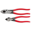 Milwaukee MT500-2 2PC Dipped Grip Cutting Pliers Set (USA)