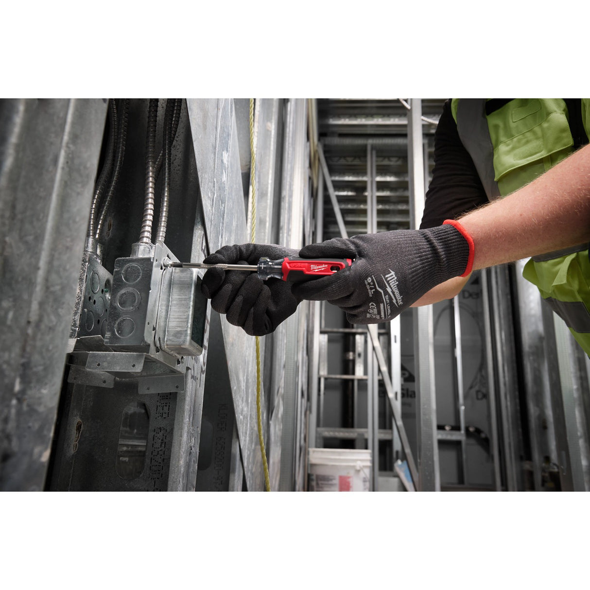Milwaukee MT500-6P Dipped Grip Pliers Wire Stripper Set with PACKOUT Organizer (6 Piece) - 10
