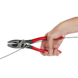 Milwaukee MT500C 9" Lineman's Dipped Grip Pliers w/ Crimper & Bolt Cutter (USA) - 9