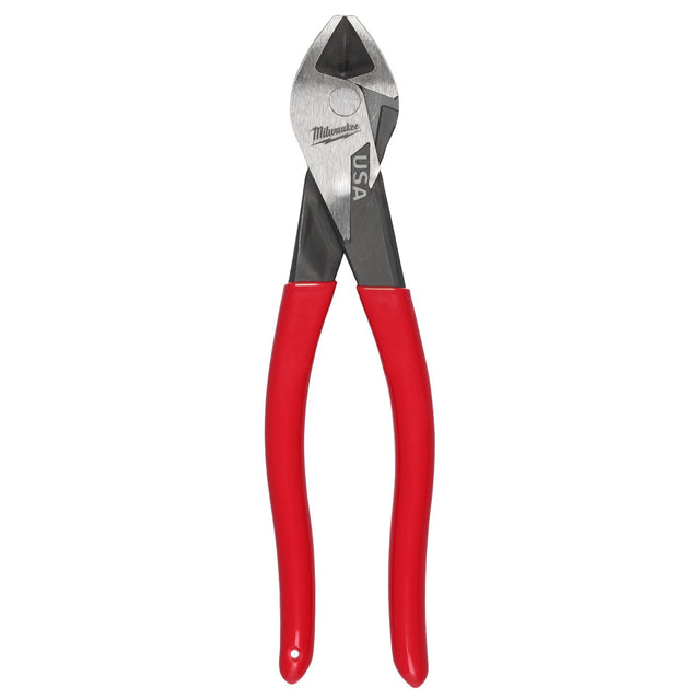 Milwaukee MT508A 8" Angled Head Diagonal Dipped Grip Cutting Pliers (USA)
