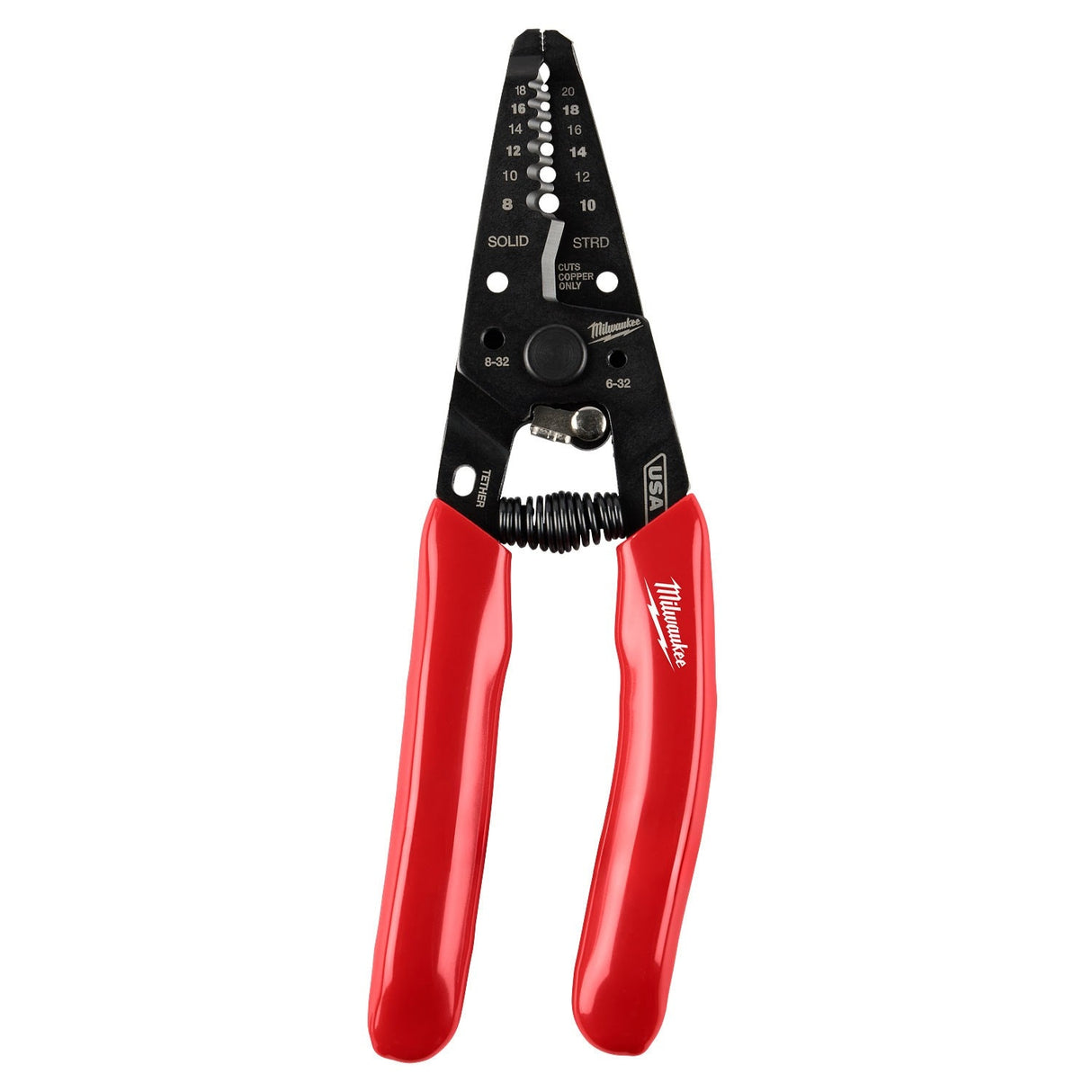Milwaukee MT702 8-20 AWG Dipped Grip Wire Stripper and Cutter Made in USA - 13
