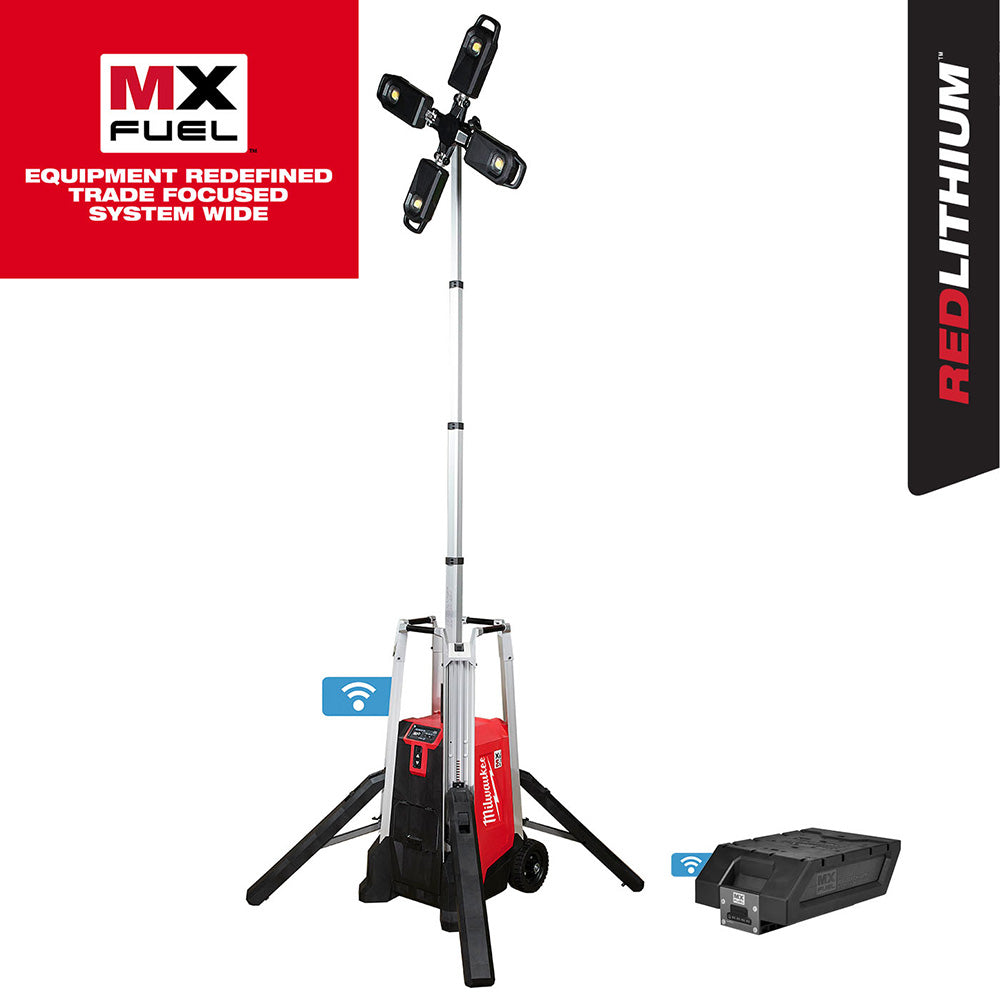 Milwaukee MXF041-1XC MX FUEL  ROCKET  Tower Light/Charger - 18