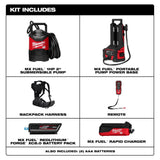 Milwaukee MXF211-1XC MX FUEL 1HP 2" Submersible Pump Kit - 5