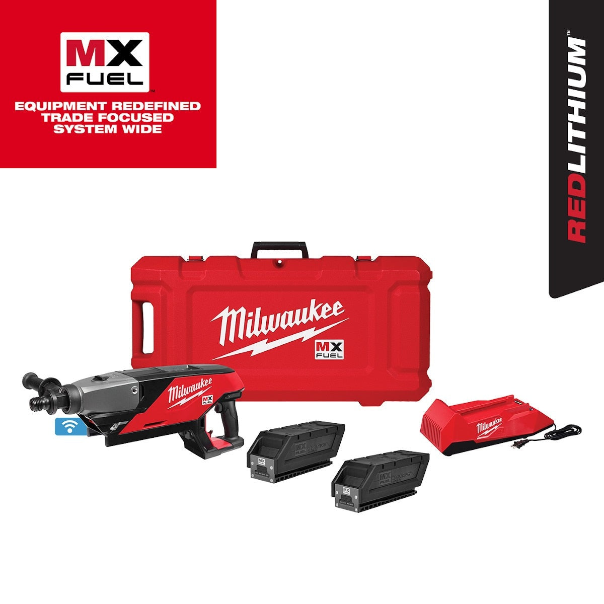 Milwaukee MXF301-2CP MX FUEL™ Handheld Core Drill Kit - 24