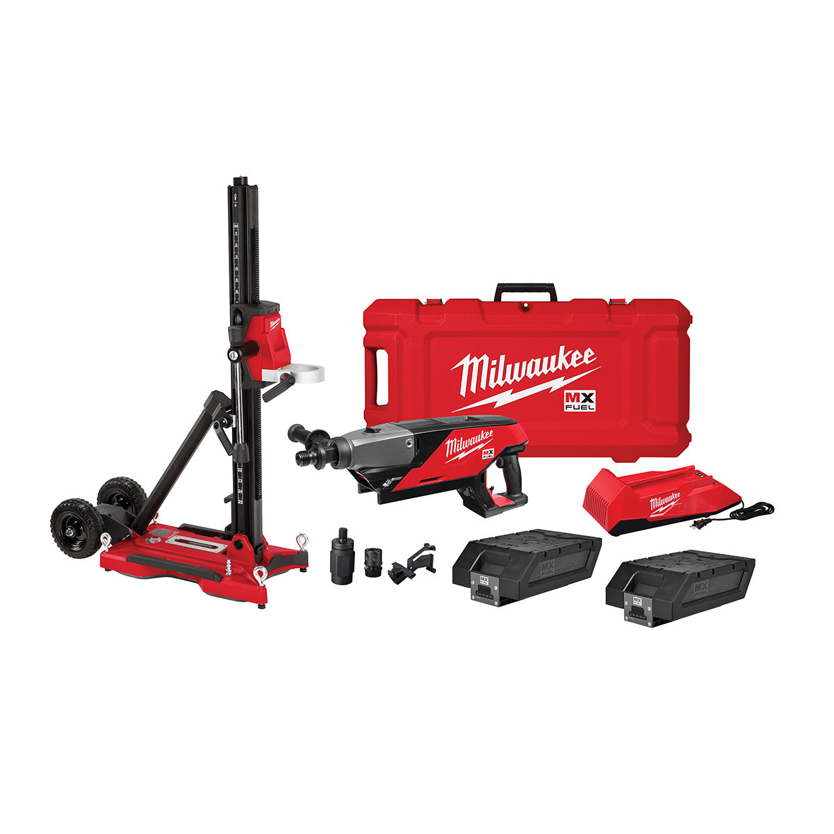 Milwaukee MXF301-2CXS MX FUEL™ Handheld Core Drill Kit w/ Stand - 14