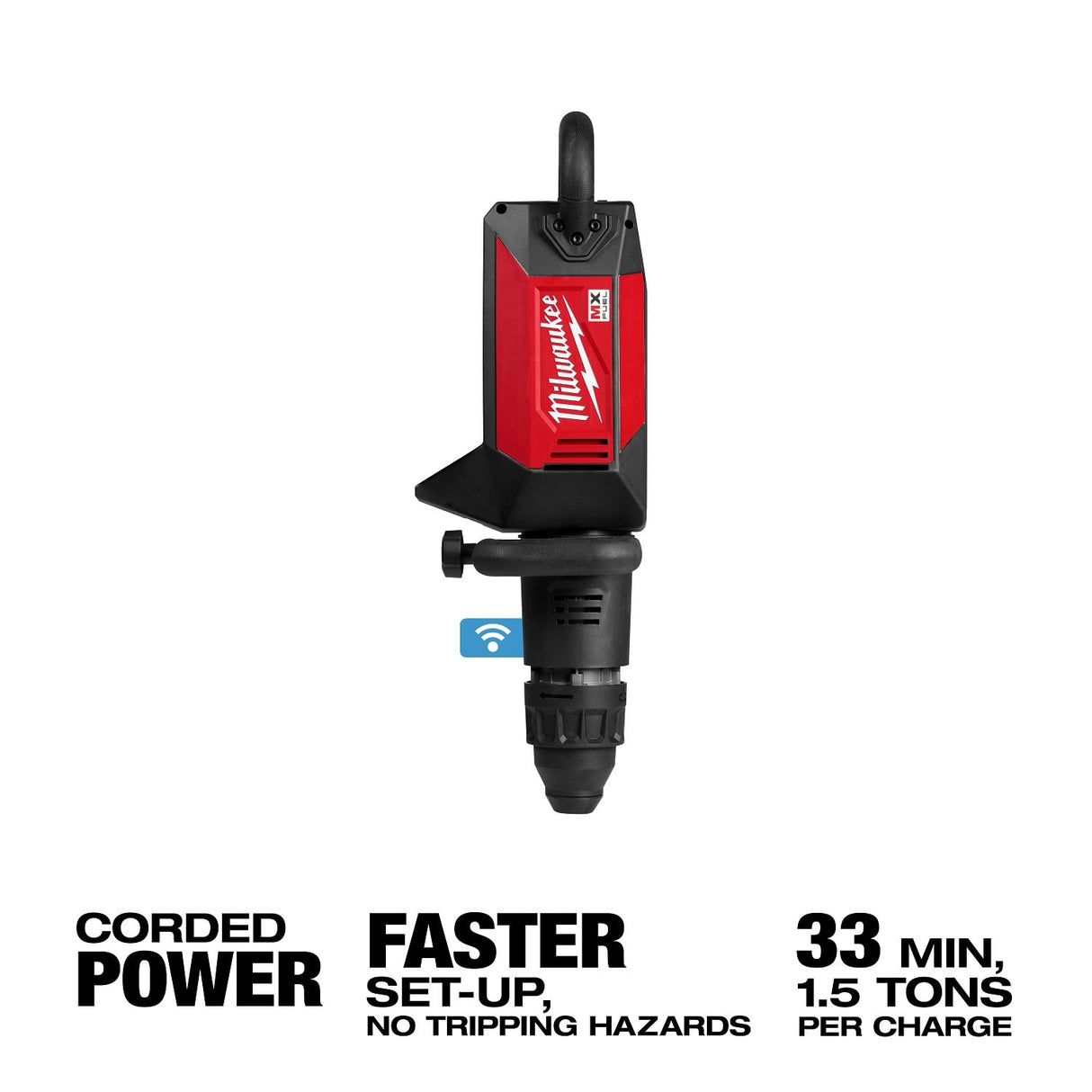 Milwaukee MXF365-0 MX FUEL 27 lb SDS MAX Cordless Demolition Hammer with AVS and ONE-KEY - 2