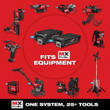Milwaukee MXF365-0 MX FUEL 27 lb SDS MAX Cordless Demolition Hammer with AVS and ONE-KEY - 14
