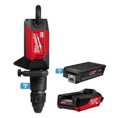 Milwaukee MXF365-1XC MX FUEL 27 lb SDS MAX Demolition Hammer Kit (8.0Ah Battery, Rapid Charger)