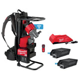 Milwaukee MXF371-2XC MX FUEL Backpack Concrete Vibrator Kit w/ Two Batteries and Charger - 2