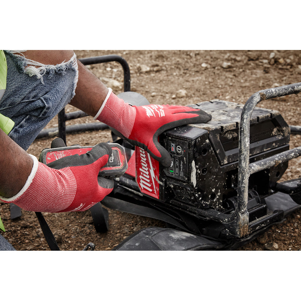 Milwaukee MXF371-2XC MX FUEL Backpack Concrete Vibrator Kit w/ Two Batteries and Charger - 6